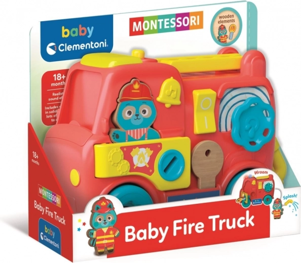 Edu Montessori Gatekeeper by Baby Clementoni – interactive Montessori toy for fine motor skills