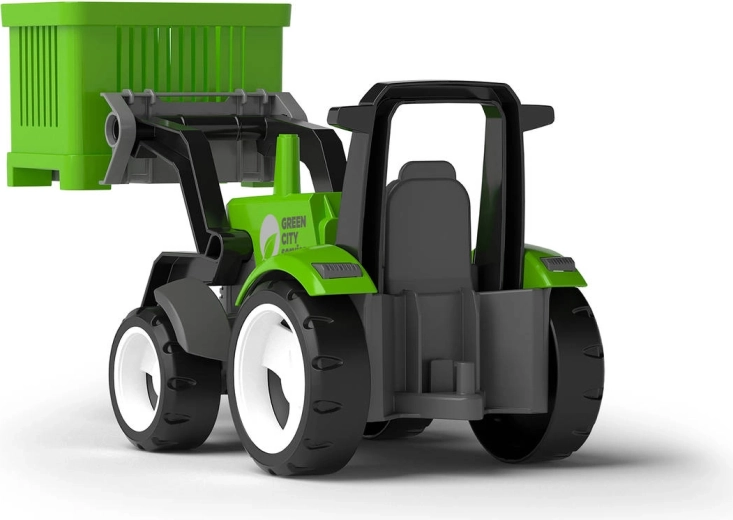 Removable forks and basket for loading