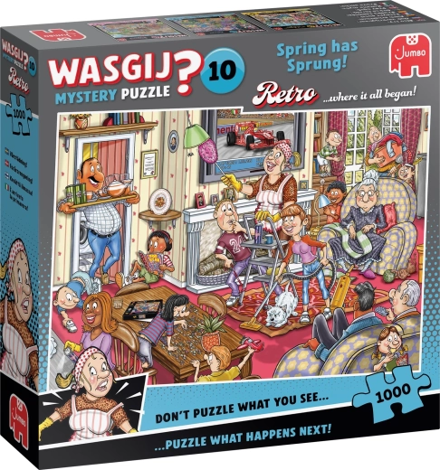 Jumbo Wasgij Retro Mystery 10: Пролетта е тук! 1000 части