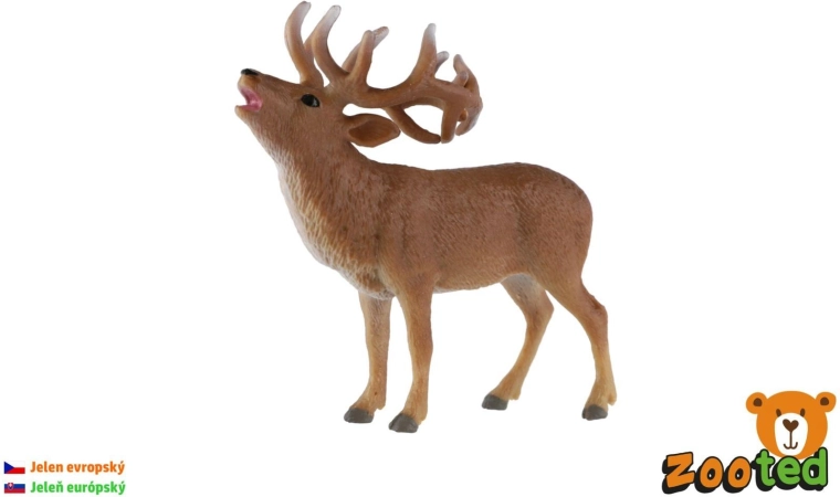 European red deer figurine 13 cm