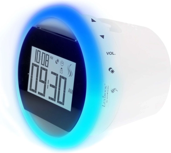 Clear display with blue light