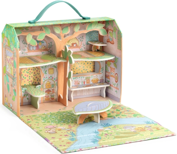 Куфарче, което се превръща в къщичка на дърво