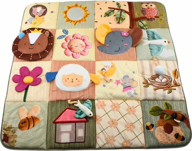 Sensory play mat with animals 2Kids Toys