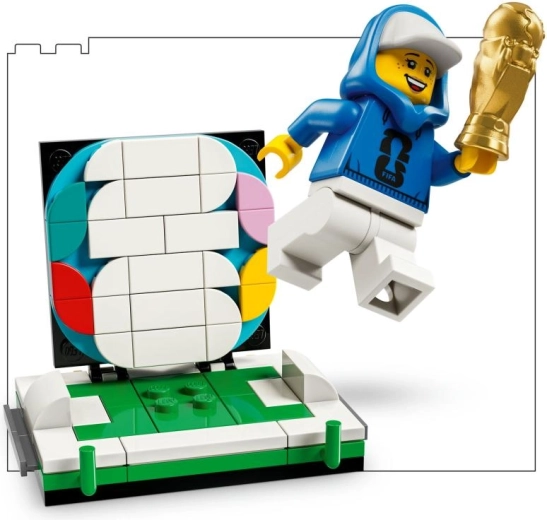 Minifigure and miniature podium