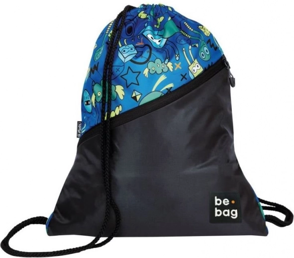 Drawstring Backpack HERLITZ be.bag Monster Party