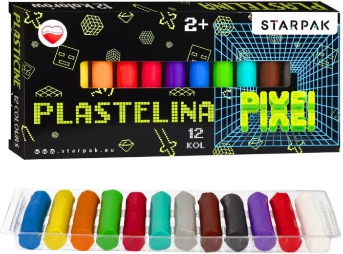 Game Pixel Modelling Clay – 12 Colors