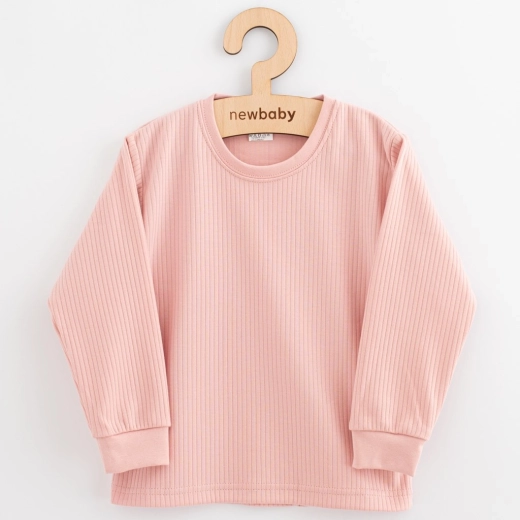 Children’s cotton long-sleeve T-shirt New Baby Kindergarten powder pink
