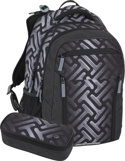 Bagmaster училищен комплект Porto 26 A сив