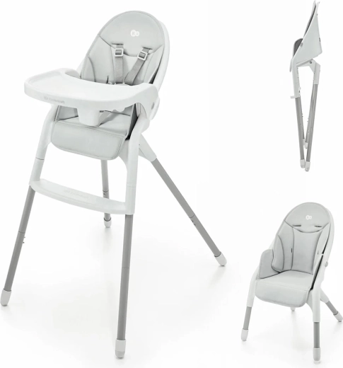 Детско столче за хранене Kinderkraft Dinnly 2в1 Grey