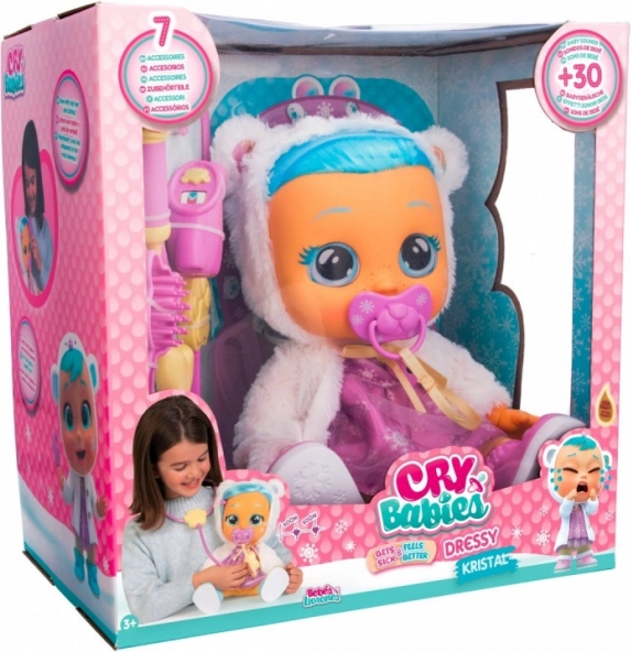 Кукла Cry Babies Kristal в елегантно облекло