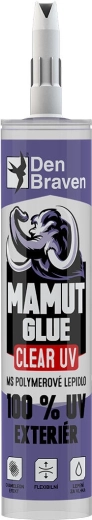Прозрачно лепило MAMUT GLUE CLEAR UV, 290 ml