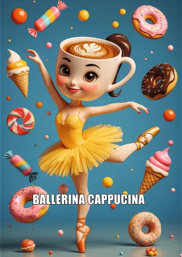 Пъзел Trefl BrainRots: Ballerina Cappucina 200 части