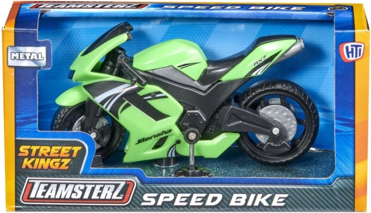 Teamsterz Speed Bike метален мотоциклет със стойка - 1 брой