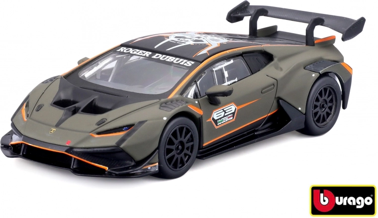 Метален модел BBURAGO 1:43 LAMBORGHINI Huracán Super Trofeo EVO2 в декоративна кутия