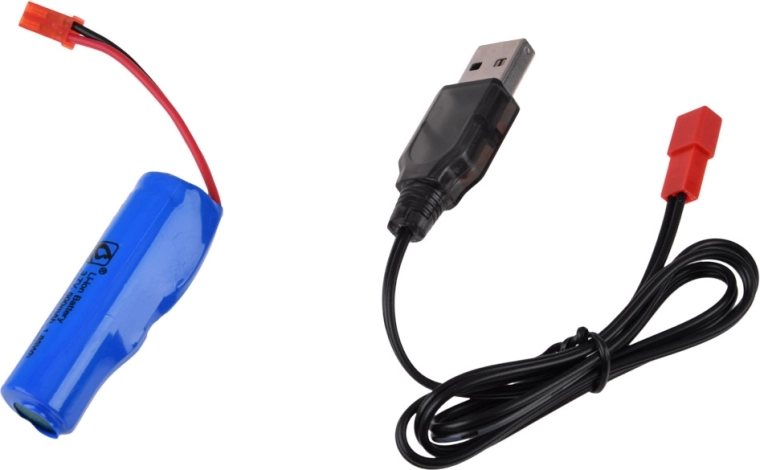 Rechargeable battery included