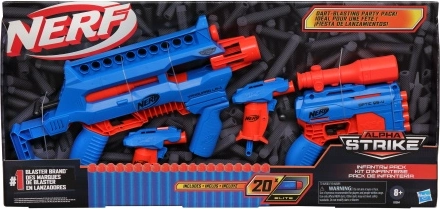 Nerf Alpha Strike комплект бластери и стрелички
