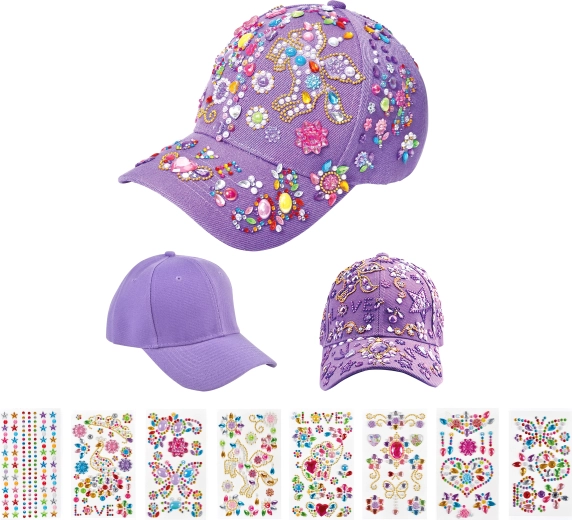Cap for decorating with stickers