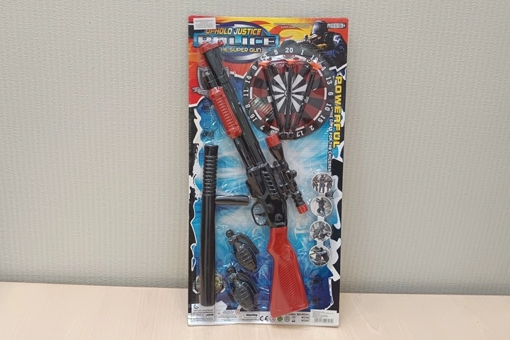 Children's Police Set in Blister Packaging