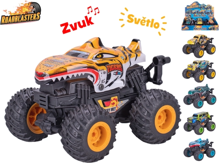 Roadblasters monster truck 12 cm with light and sound