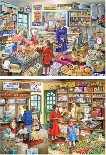 Puzzle In the Shop 2 × 500 pieces