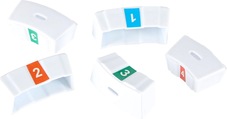 Номерирани и цветни части