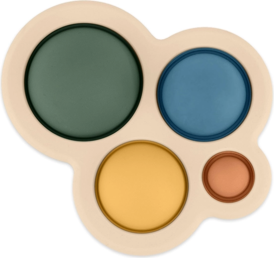 Petite&Mars silicone toy Chill out misty green