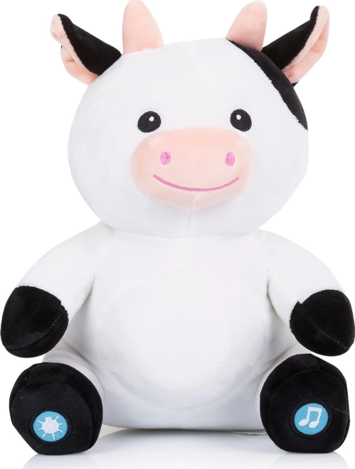 CHIPOLINO plush cow with lights and music