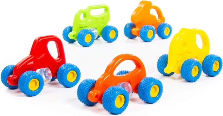 Baby Gripcar colorful toy car with large wheels - 1 piece