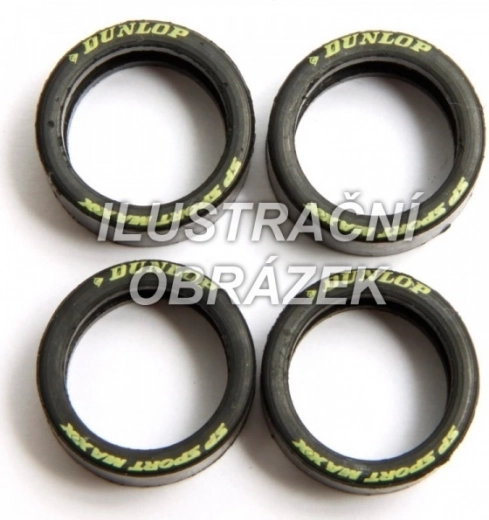 Carrera EVO/D132 Tires for Ford Capri (4 pcs)