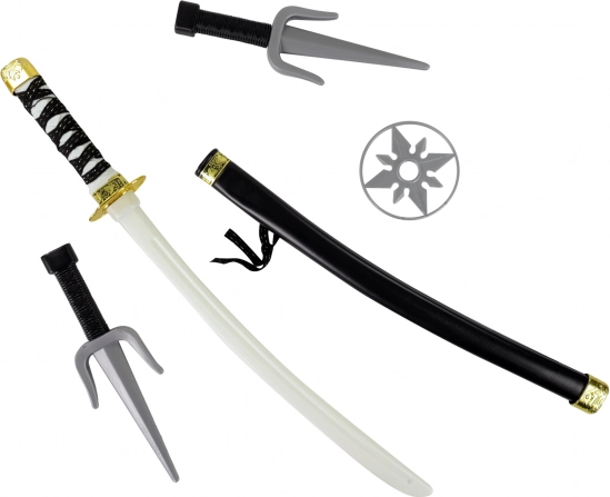 Ninja Set with Daggers and Throwing Star