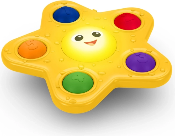 Baby Einstein Pop & Glow Starfish Suction-Cup Activity Toy for Babies 6m+