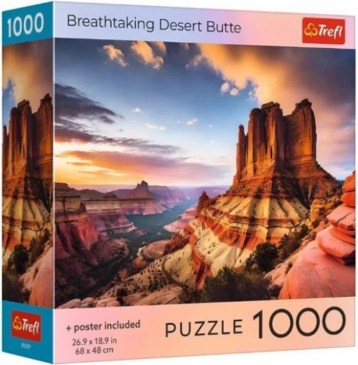 Пъзел 1000 USA Спираща дъха пустинна скала (Desert Butte)