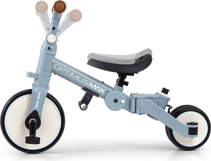5-in-1: from balance bike to pedal tricycle