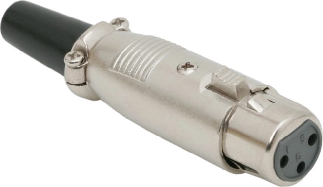 Триполюсен XLR жак