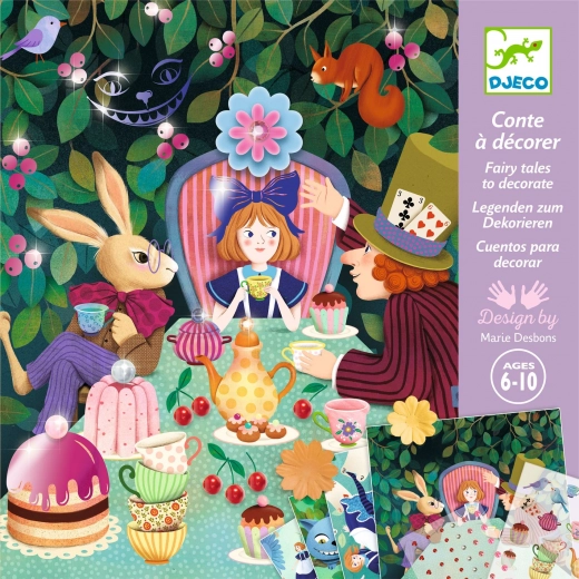 Djeeco Fairy Tales to Create - Alice in Wonderland