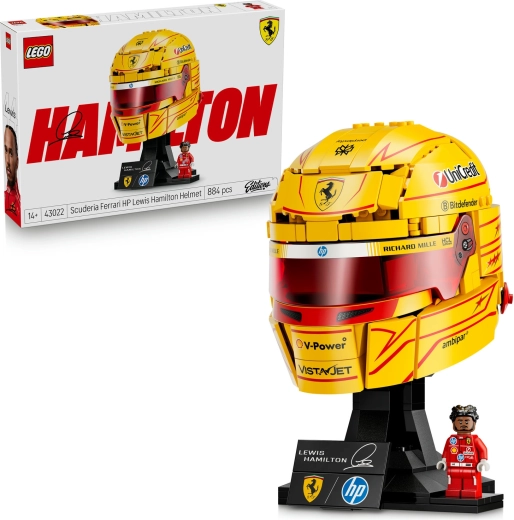 Шлем LEGO Editions на Люис Хамилтън Scuderia Ferrari HP