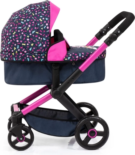2-in-1 carrycot – quick conversion to stroller seat