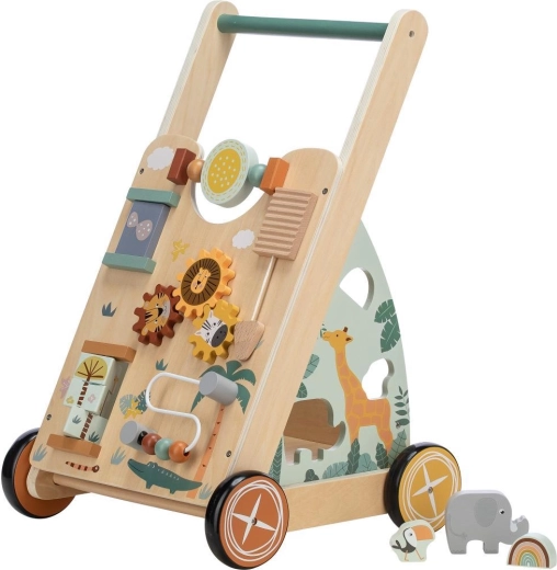 Walker and activity toy in one