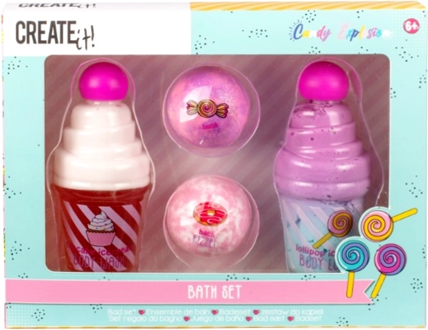Create It! Candy Bath Gift Set for Kids