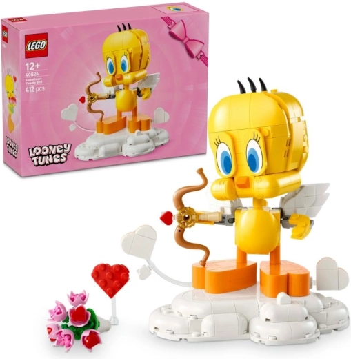 LEGO Туити като Амур – валентински комплект за сглобяване и изложба
