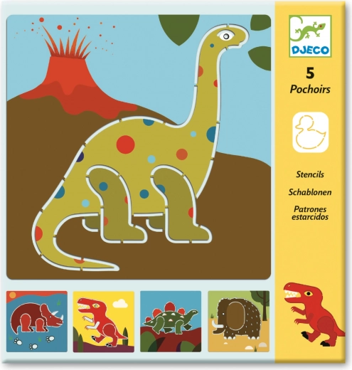 Dinosaur Stencils by Djeco