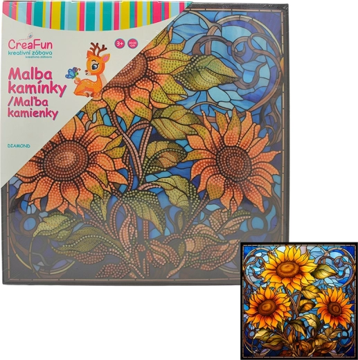 Diamond Painting Sunflower 30 × 30 cm