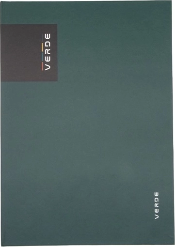 Записна книга A5 verde зелена