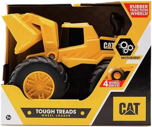 CAT off-road 4x4 excavator with lights and control lever, 19 cm