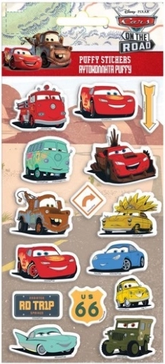 Дижакис релефни (3D) стикери Cars