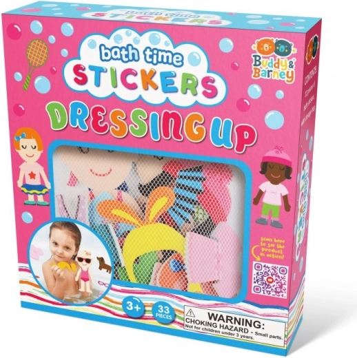 Foam Bath Stickers – Dress Me Up