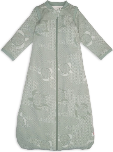 Lodger sleeping bag with removable sleeves matcha silk, size 86/98