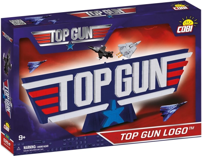 Конструктор COBI Top Gun 3D лого, 628 части