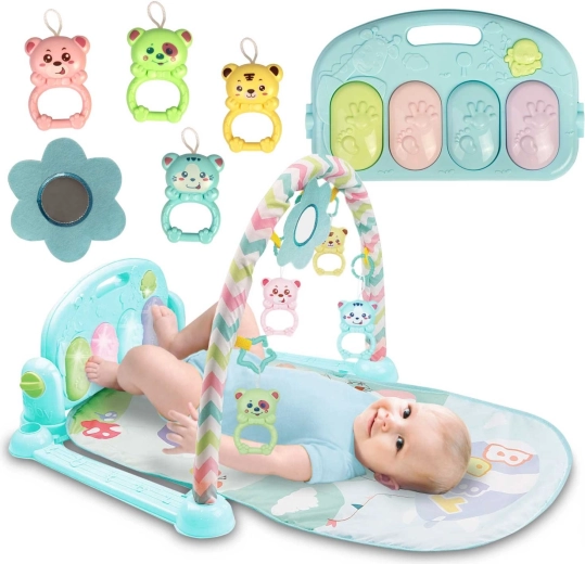 Интерактивна бебешка гимнастика с пиано Ricokids 3в1