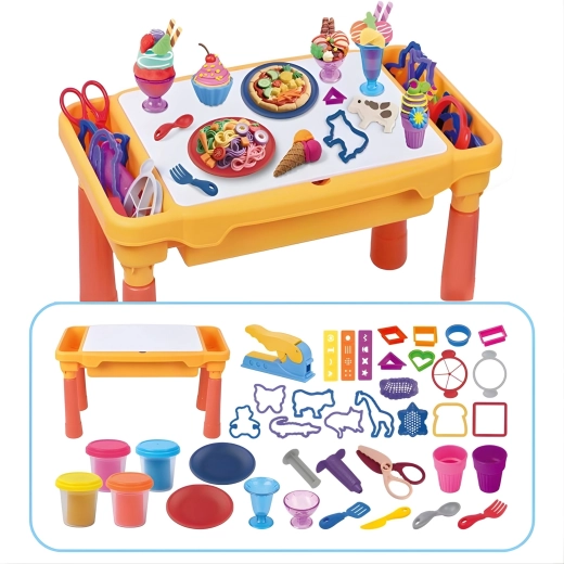 40 pieces for creative play